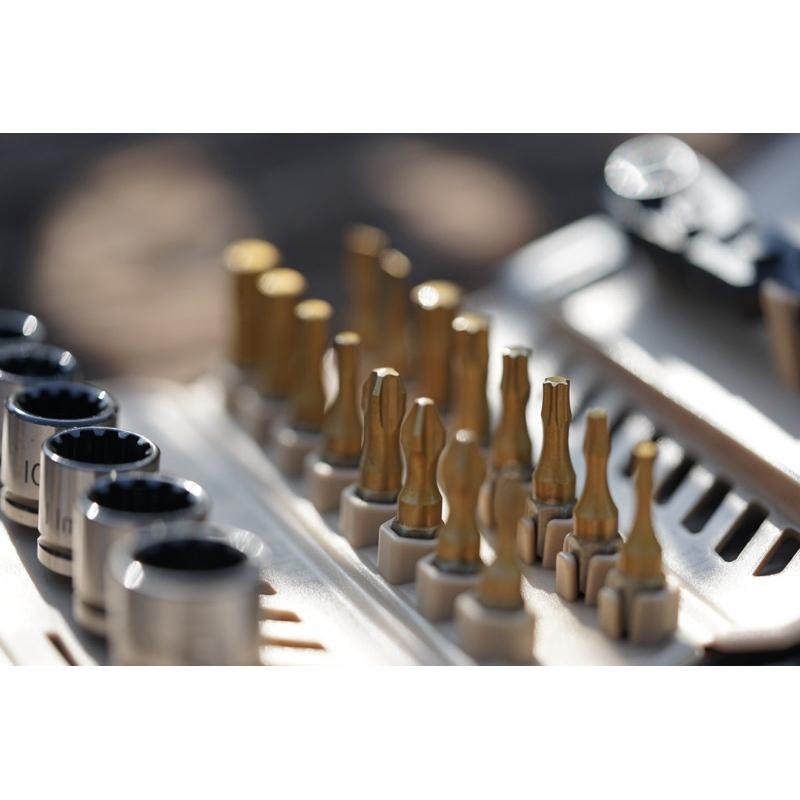 愛森諾 24件攜帶式工具組｜家用維修/車用工具/多功能螺絲組｜隨身好收納【ARSENAL】-細節圖5