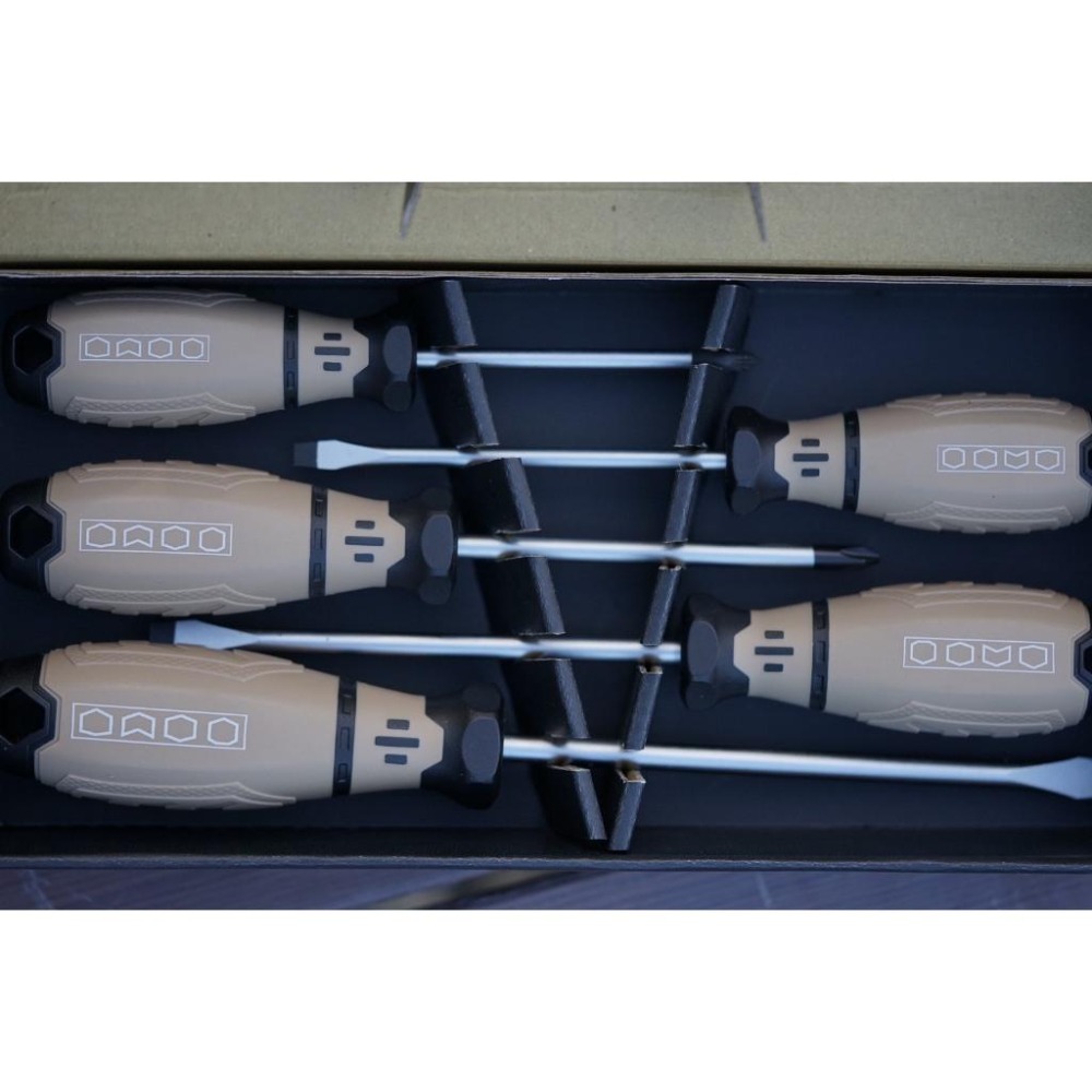 愛森諾 魚雷手柄螺絲起子組｜多功能螺絲刀/省力好握/家用維修工具組｜組合螺絲【ARSENAL】-細節圖2