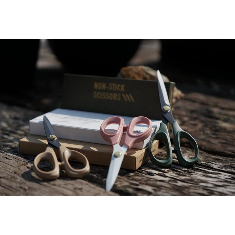 愛森諾 不沾事務剪｜防沾膠/不卡膠/鋒利好剪｜辦公室 剪貼 包裝作業專用【ARSENAL】-細節圖3