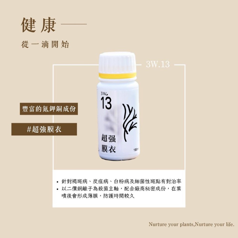 3W 超強膜衣 3W-13｜防水膜/保濕膜｜減少蒸散/提升植株耐受力｜多肉 觀葉 塊根適用-細節圖2