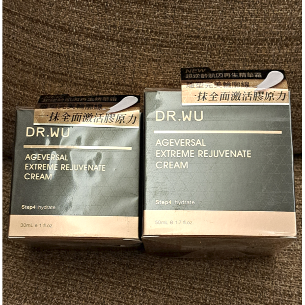 新品肌因再生-DR.WUXpDR.WU超逆齡肌因再生精華霜50ml DR.WU超逆齡肌因精華霜30ml | drwu-細節圖2