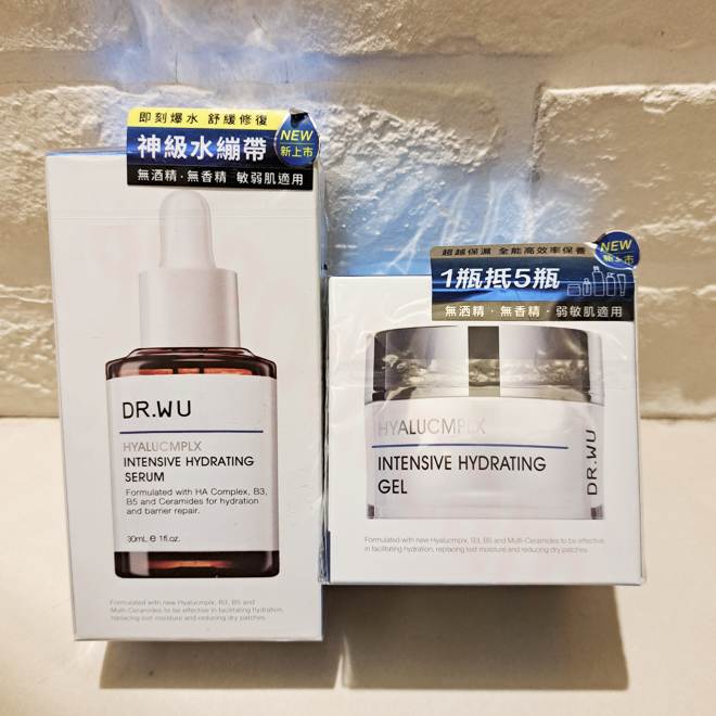DR.WU 玻尿酸爆水DR.WU玻尿酸保濕水凝露50ml DR.WU 玻尿酸保濕精華液30ml 達爾膚 drwu-細節圖4