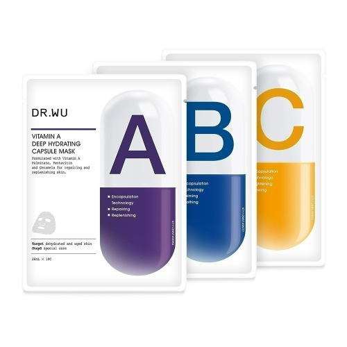 DR.WU 維他命A|B|C |膠囊面膜| 4入/盒 | 達爾膚|吳英俊|ELLA代言| drwu