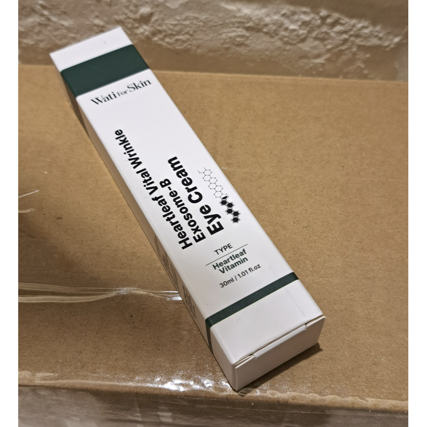 韓國WATI FOR SKIN Exosome-B 積雪草魚腥草眼霜 30ml 中文標健康家購入-細節圖2