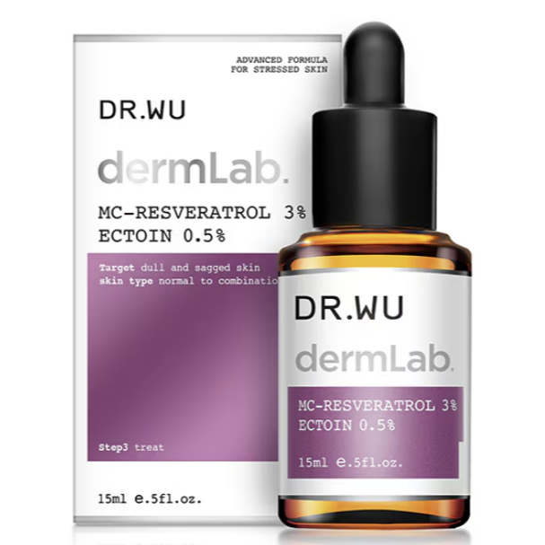 DR.WU 白藜蘆醇亮白修護精華 10ml /  15ml便宜  | 達爾膚|吳英俊|ELLA代言| drwu-細節圖2