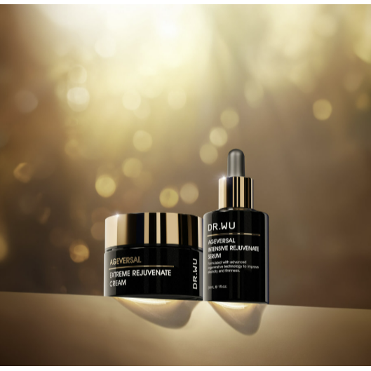 DR.WU60逆轉肌齡煥活組共60ml(DR.WU超逆齡肌因再生精華30ml +DR.WU超逆齡肌因再生精華霜30ml)-細節圖2