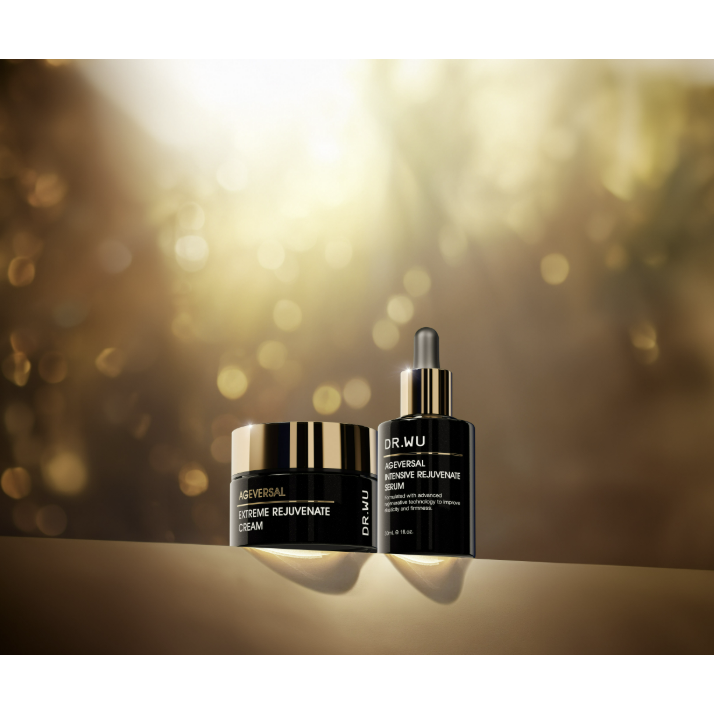DR.WU60逆轉肌齡煥活組共60ml(DR.WU超逆齡肌因再生精華30ml +DR.WU超逆齡肌因再生精華霜30ml)-細節圖4