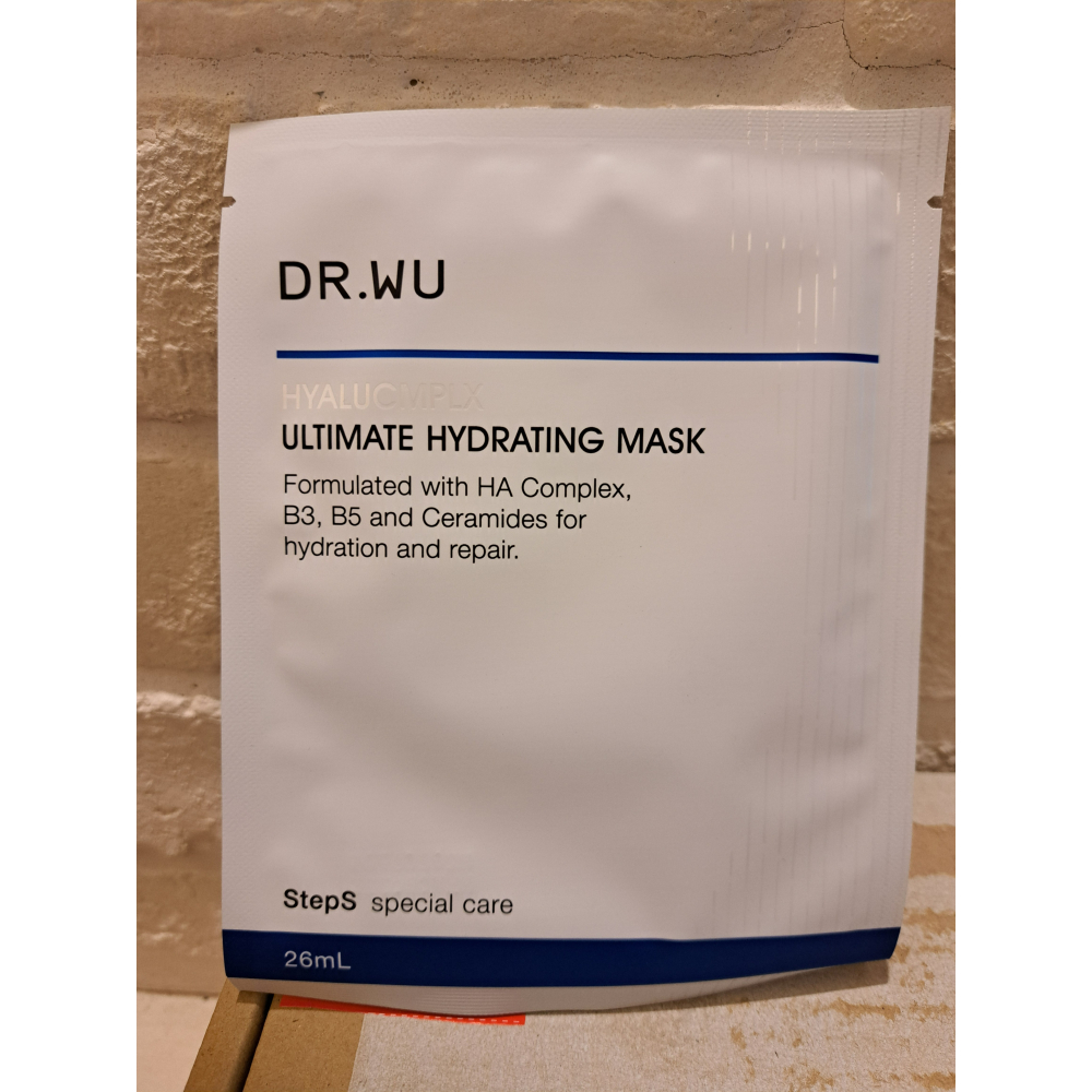 搶限量!3片只要150!!DR.WU25折DR.WU 玻尿酸保濕微導面膜3PCS組合拆售裸片無盒  drwu達爾膚-細節圖2