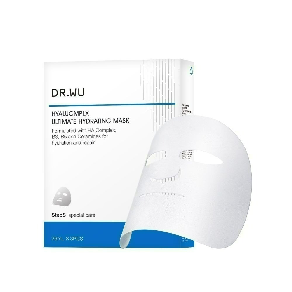 搶限量!3片只要150!!DR.WU25折DR.WU 玻尿酸保濕微導面膜3PCS組合拆售裸片無盒  drwu達爾膚-細節圖3