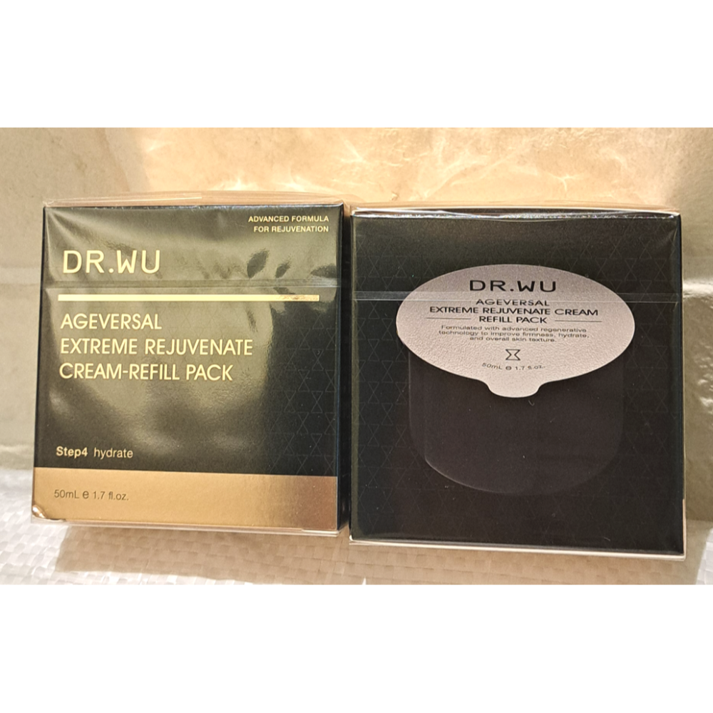 組包新品50ml*2盒- DR.WUno.1 超逆齡肌因再生精華霜 50ml 補充包ldrwu-細節圖2