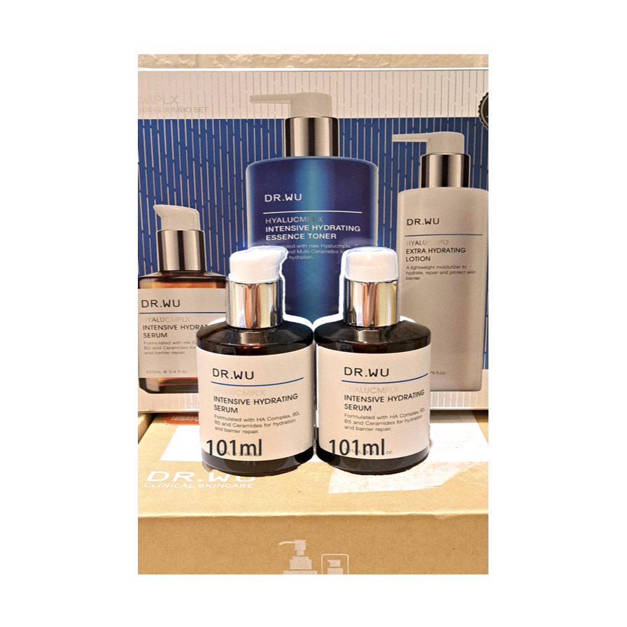 DR.WU神級水繃帶升級第六代精華~雙入精華DR.WU玻尿酸保濕精華液重量版101ml 全新組合拆售裸瓶無盒 dr.wu-細節圖4