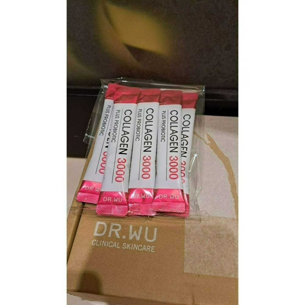 DR.WU2025年新上市~全新DR.WU雙膠原蛋白胜肽粉4.5g*七包裸包-細節圖2