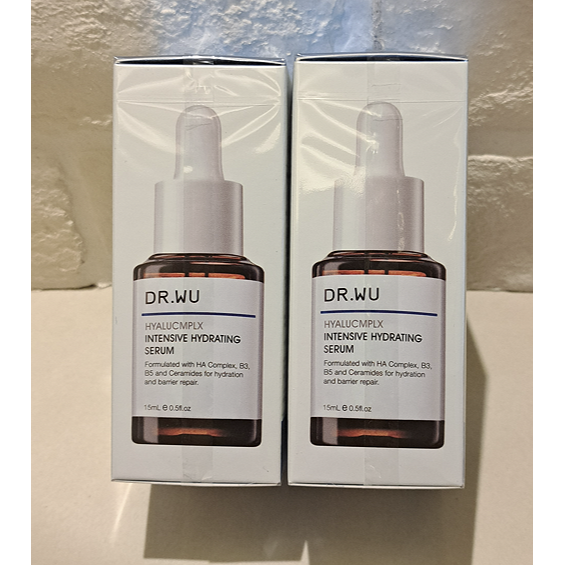 限量組共30ML!DR.WU 玻尿酸保濕精華液30ml/(15ml*2盒) DR.WUvps玻尿酸保濕精華液30ml-細節圖2