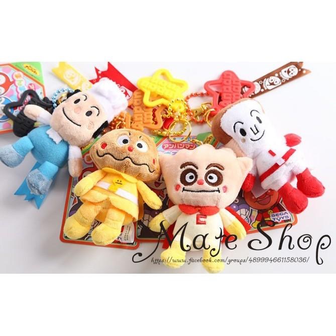 【Mate_Shop】正品麵包超人娃娃毛絨吊飾 細菌人 卡通 紅精靈 藍精靈 抓機 爪機台主娃娃機兒童節 禮物 小朋友-細節圖2