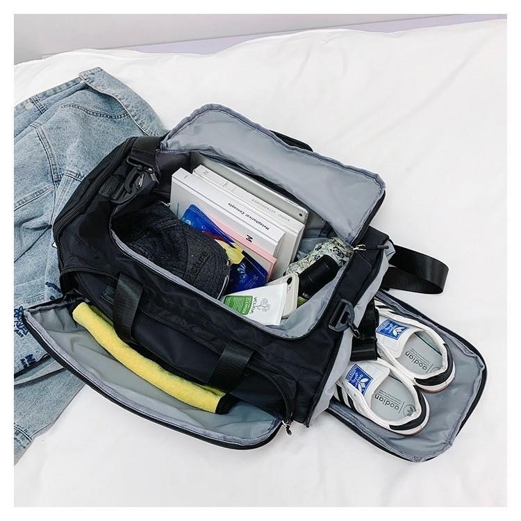 【Mate_Shop】運動健身包 獨立鞋位 旅行包 乾溼分離 瑜珈包 多功能手提包 行李袋 現貨 預購 送禮物 情人節日-細節圖9