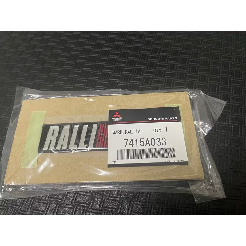 三菱純正 Ralliart 貼紙 長10.6*高2.6 cm-細節圖2