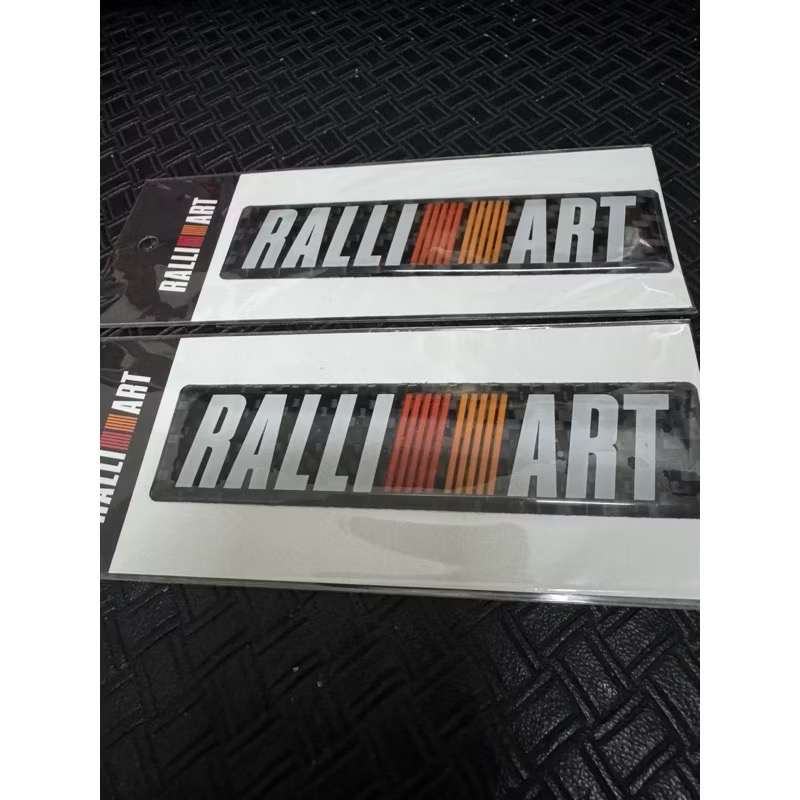 三菱原廠Ralliart 標誌 材質 CFRP/環氧樹脂-細節圖2