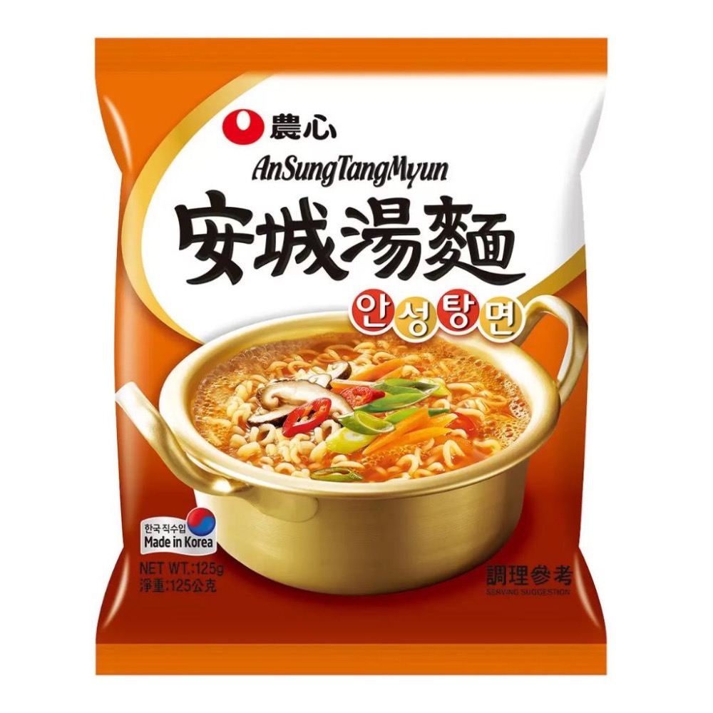 【COSTCO】農心 安城湯麵 125g X 12包入-細節圖2