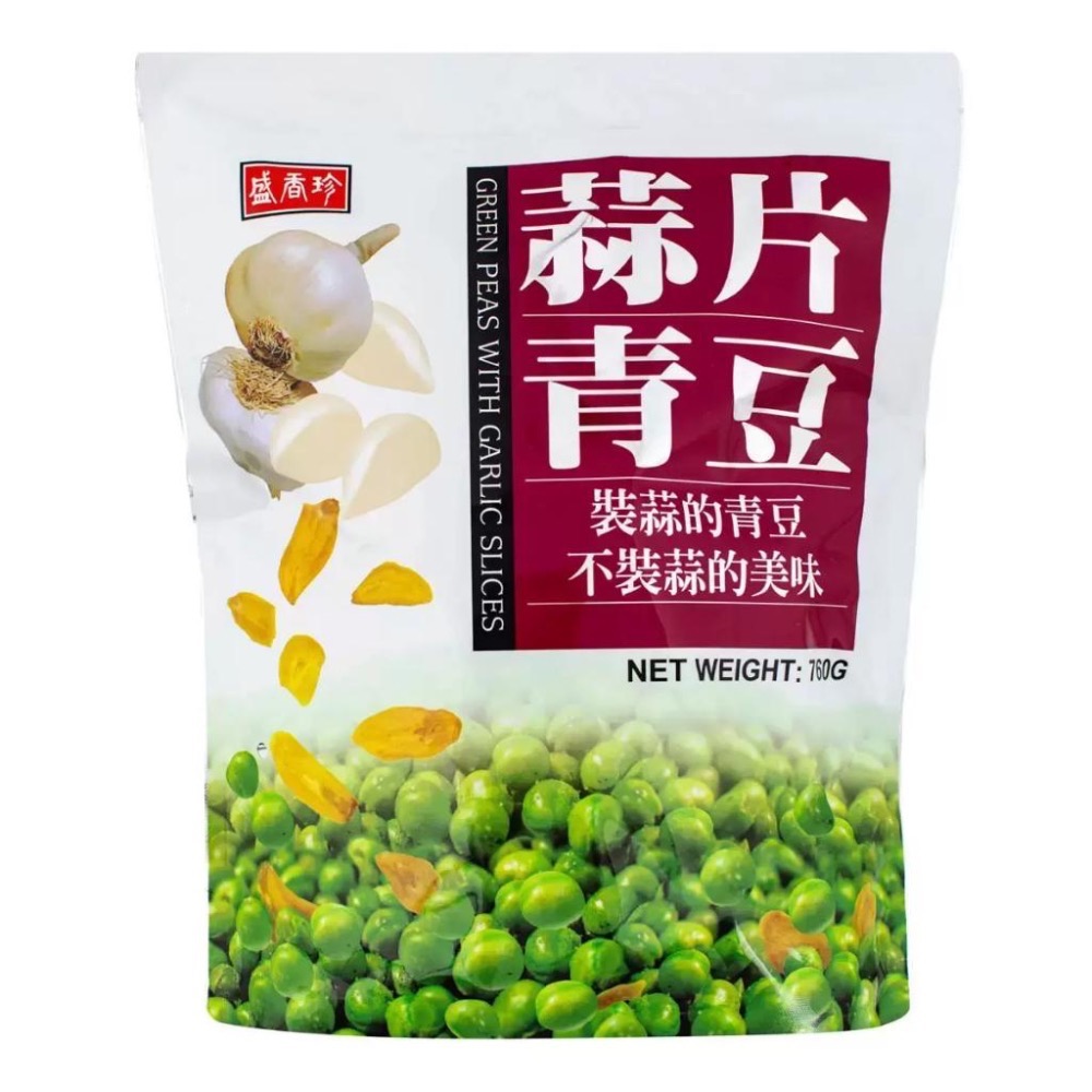 【COSTCO】盛香珍 蒜片青豆 760g-細節圖2