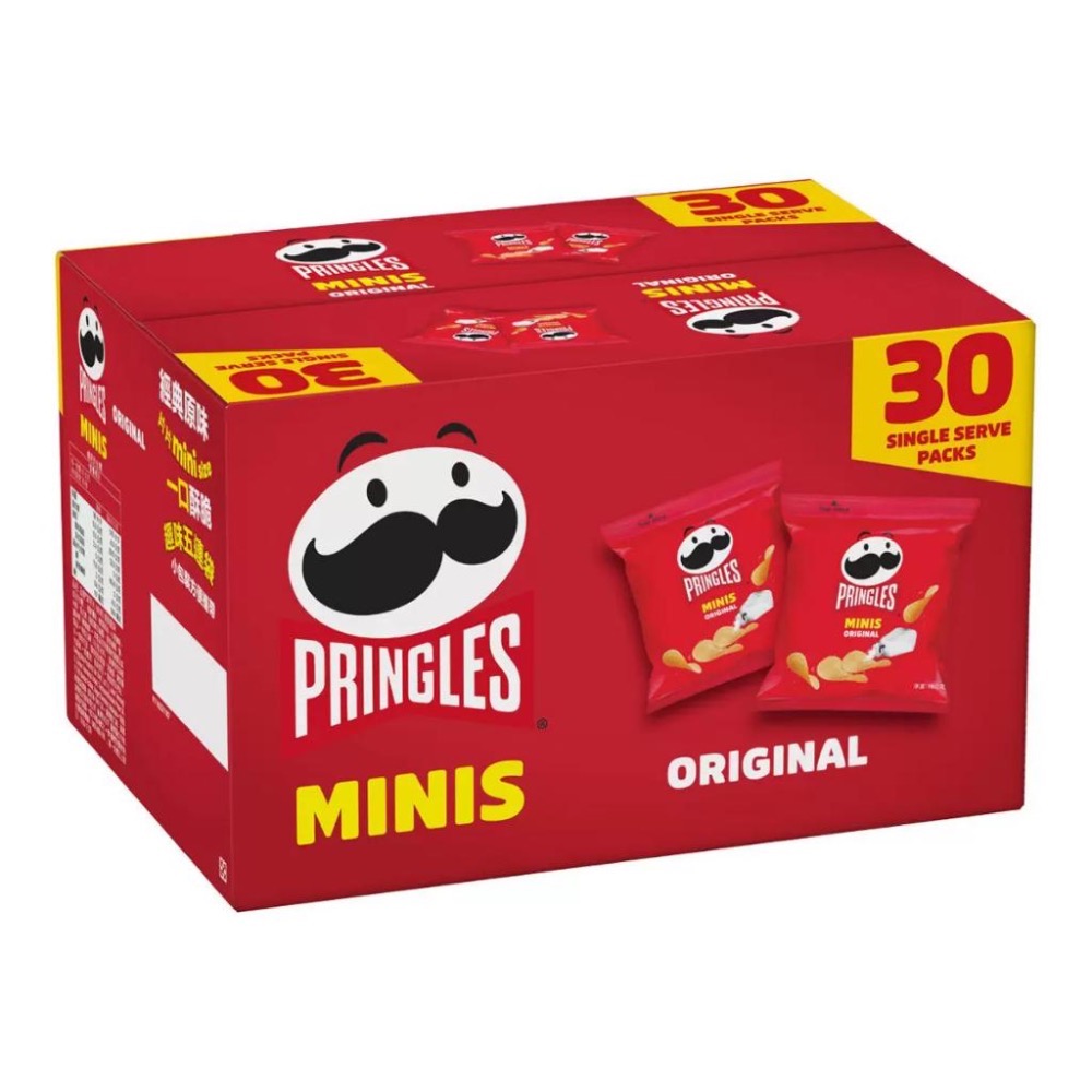 【COSTCO】品客 洋芋片 MINIS 經典原味 19公克 X 30包-細節圖2