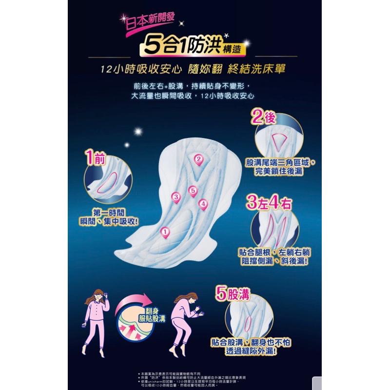 【COSTCO】蘇菲 超熟睡長時間吸收夜用衛生棉 28公分 16片 X 8包-細節圖5
