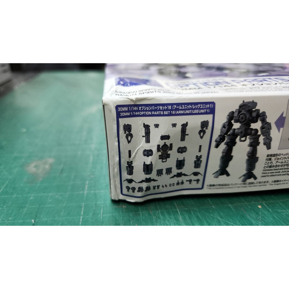 *弘萬吉*萬代30MM 1/144 配件套組16 手臂腿部組件1 5066686盒損特價-細節圖2