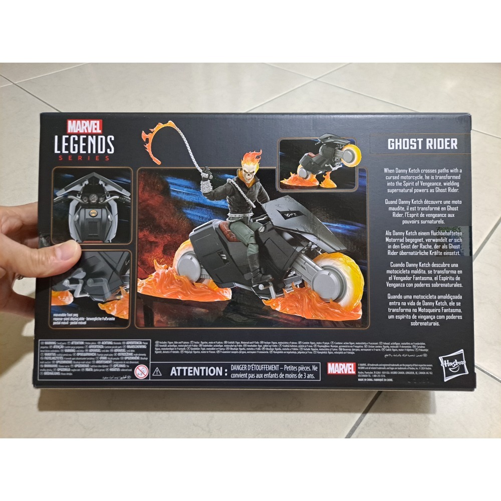 Marvel legends 鬼騎士 機車組-細節圖2