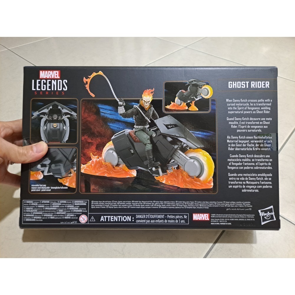 Marvel legends 鬼騎士 機車組-細節圖2