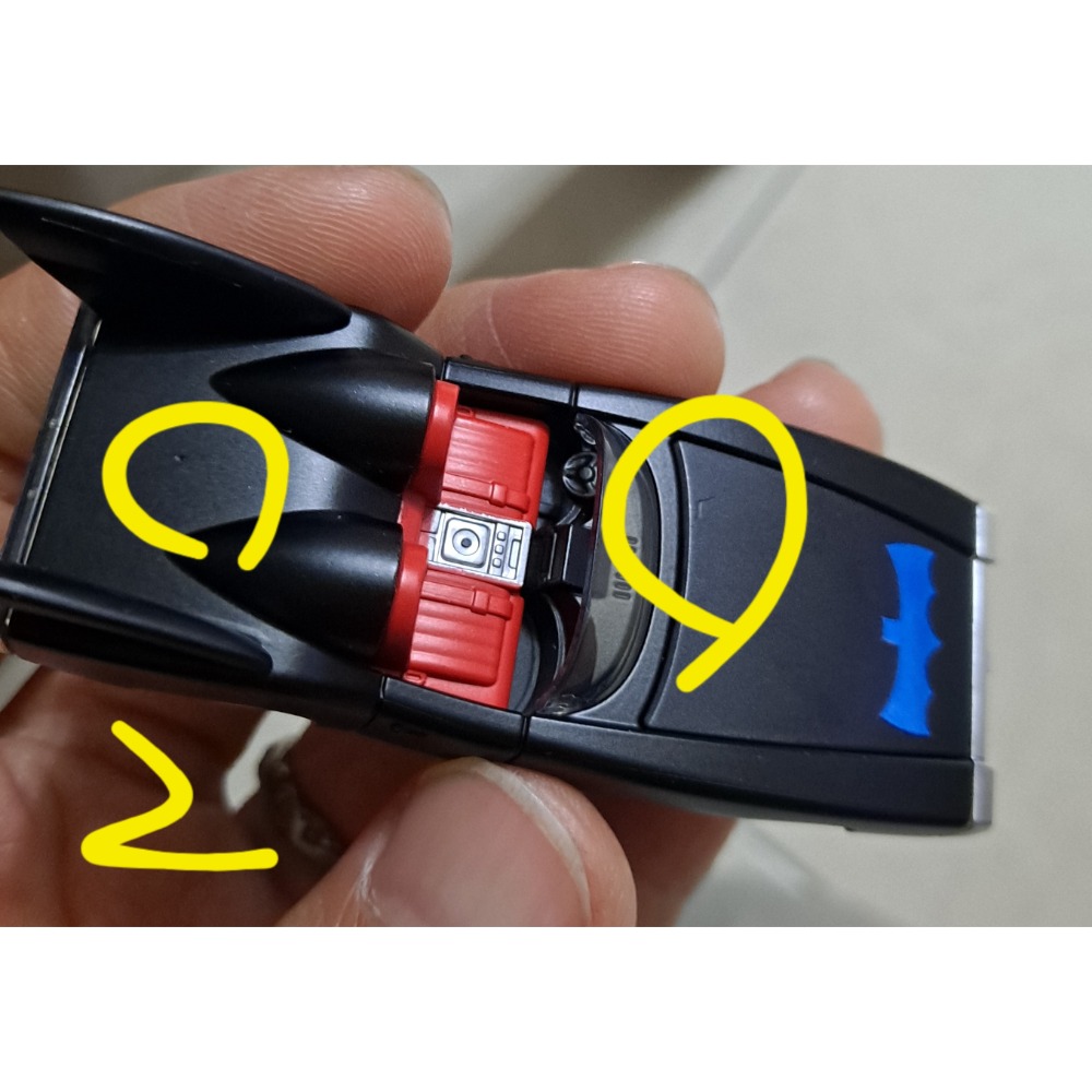 布魯可 合金蝙蝠車-規格圖9