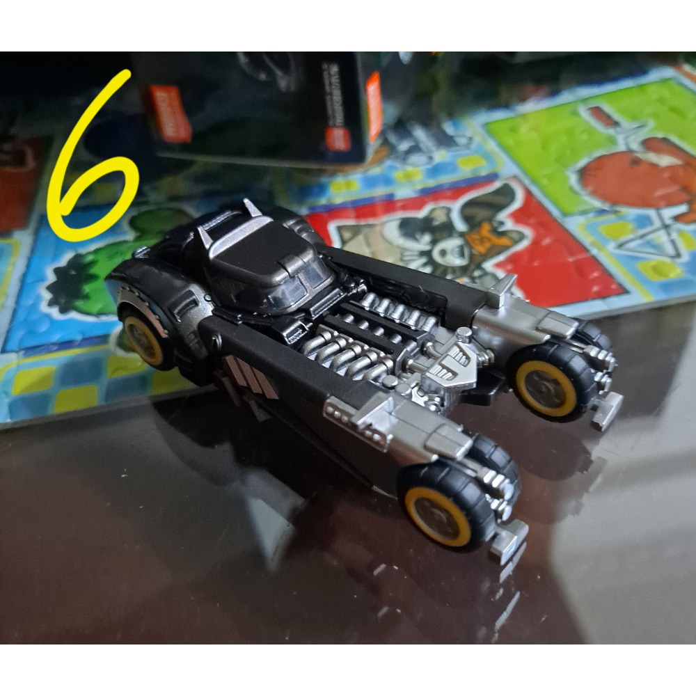 布魯可 合金蝙蝠車-規格圖9