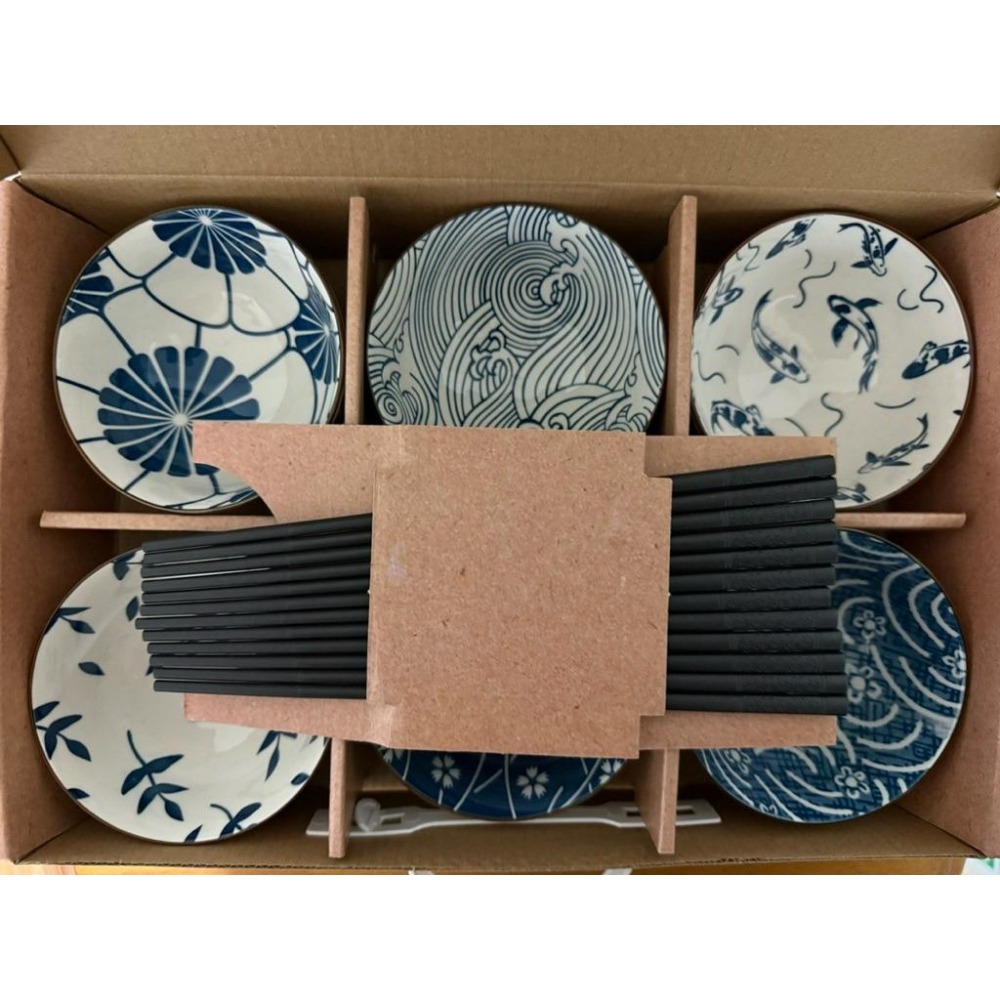 好料理 6個碗+6雙筷子-細節圖3