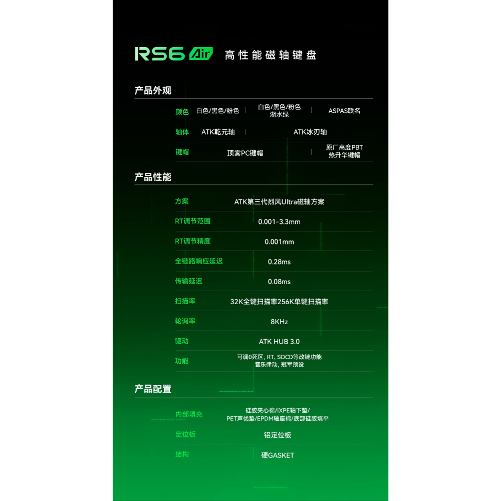 ATK RS6 / RS63 AIR 電競鍵盤-細節圖3