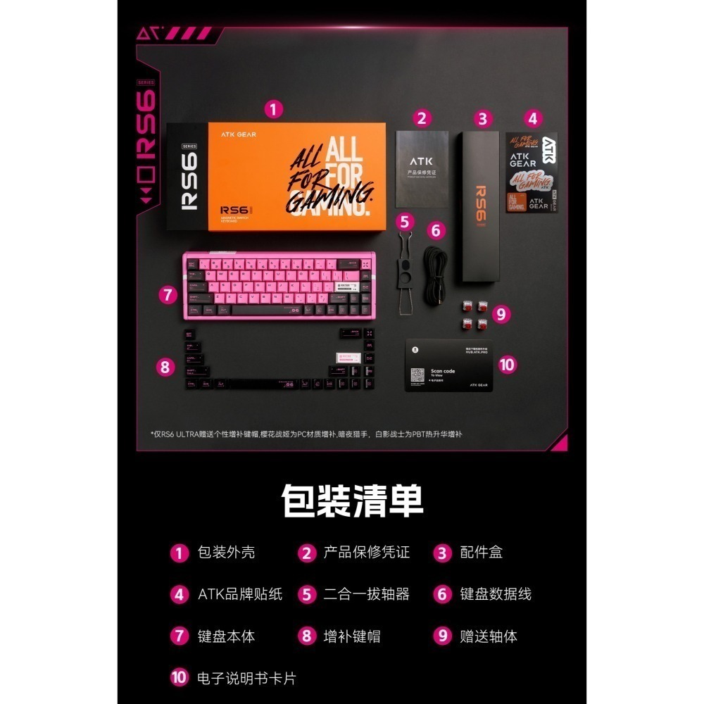 ATK RS6 電競鍵盤-細節圖4