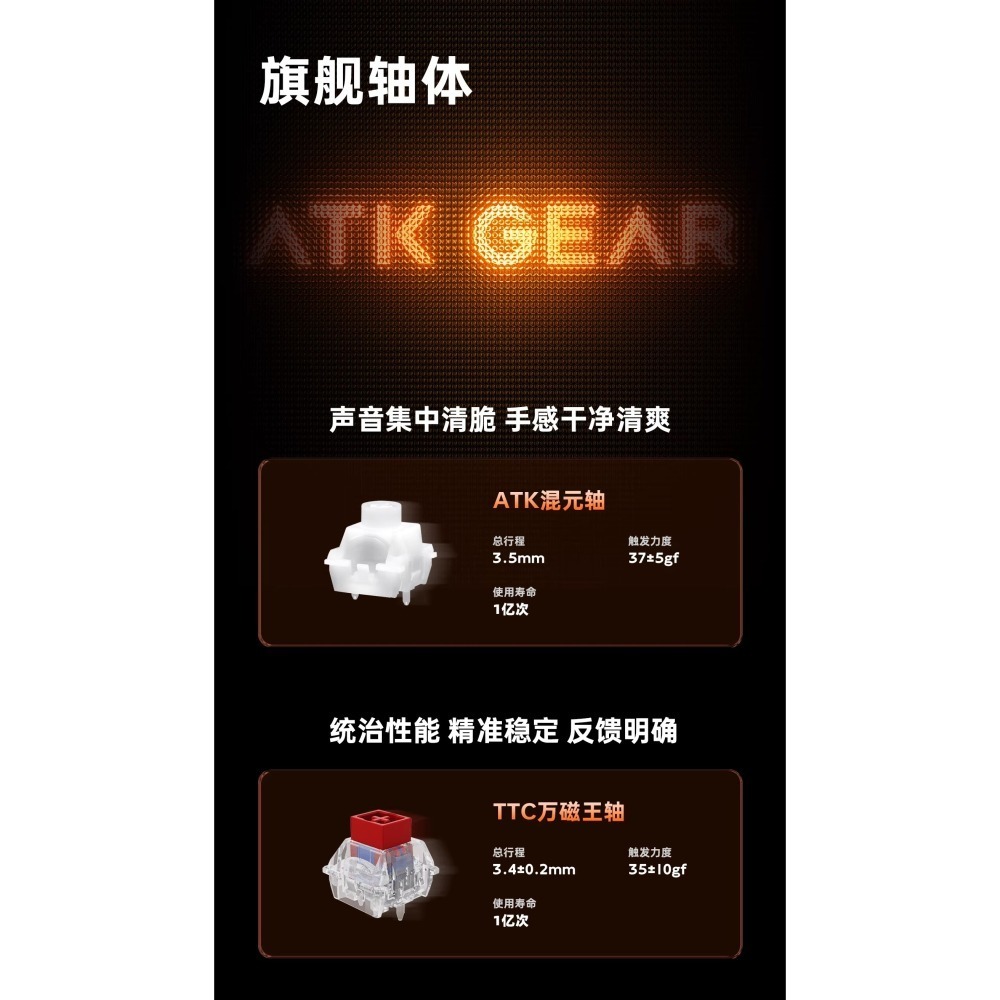 ATK RS7 TURBO 電競鍵盤-細節圖4