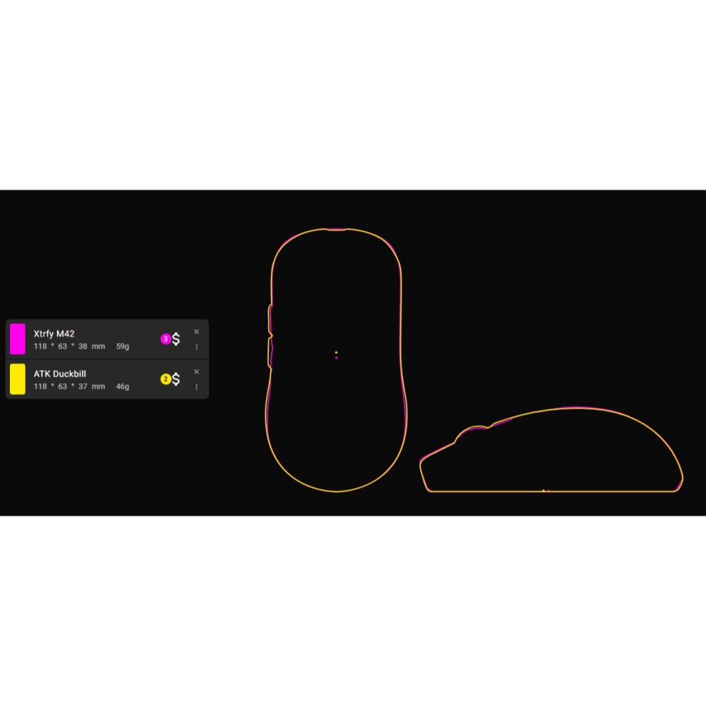 ATK 鴨嘴獸 DUCKBILL ULTRA 無線電競滑鼠-細節圖4