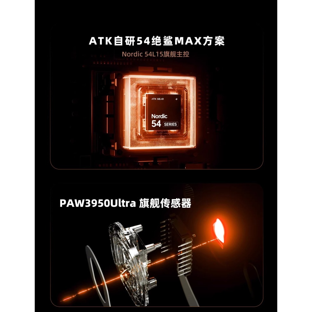 ATK 烈空 Z1 V2 ULTIMATE 大師版 無線電競滑鼠-細節圖4