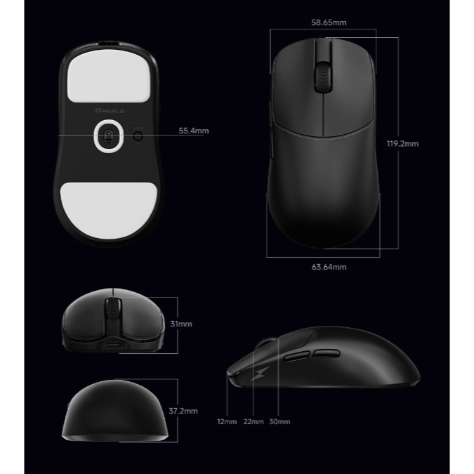 LUNAFURY TYPE33 電競滑鼠-細節圖6