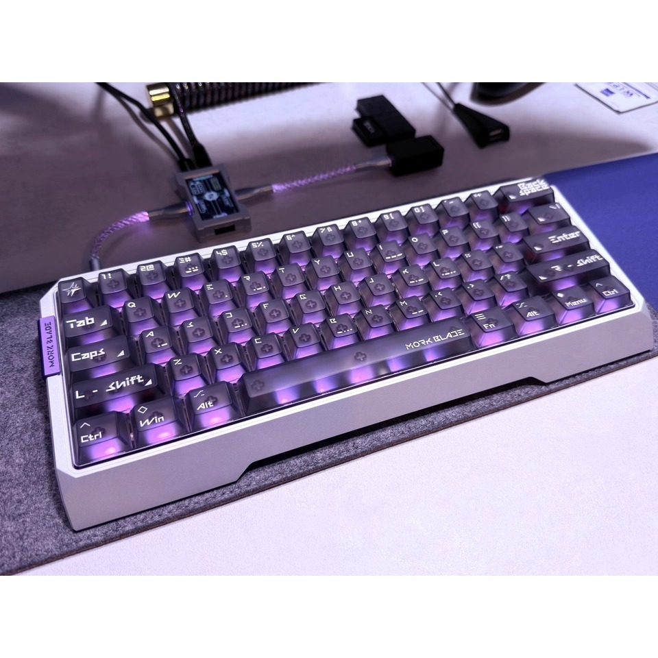 墨刃 MorkBlade Vector主題霧透鍵帽-細節圖6