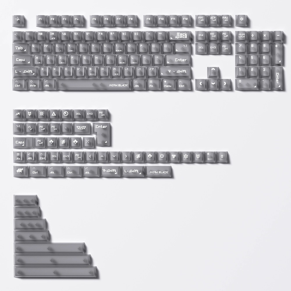 墨刃 MorkBlade Vector主題霧透鍵帽-規格圖7