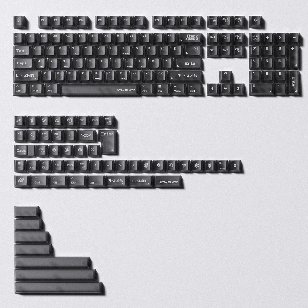 墨刃 MorkBlade Vector主題霧透鍵帽-規格圖7