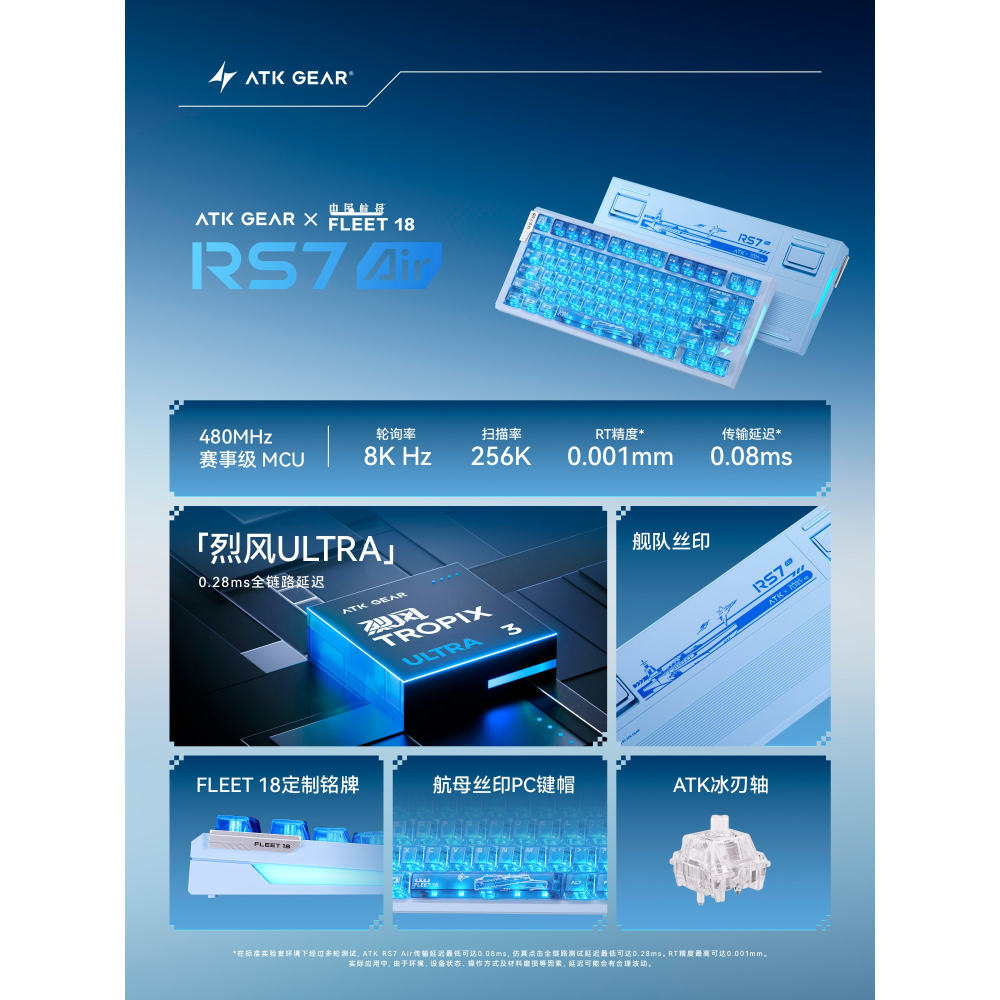 ATK RS7 AIR 電競鍵盤-細節圖3