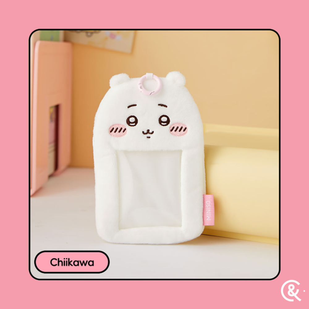 ⭐全新台灣現貨+預購⭐吉伊卡哇 Chiikawa 名創優品 MINISO 道具毛絨包 防水PVC購物袋 洞洞包 卡包掛飾-規格圖9