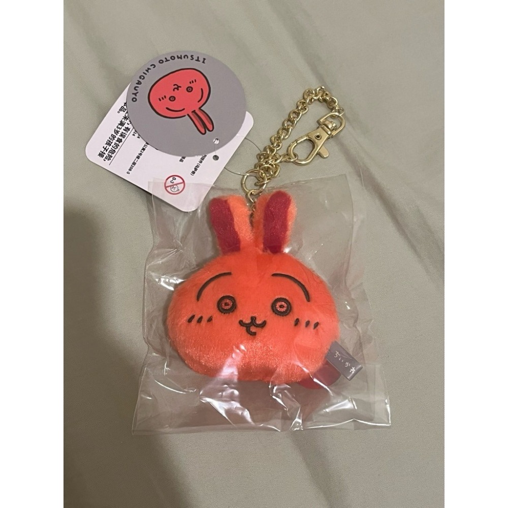 ⭐全新台灣現貨⭐ 吉伊卡哇 Chiikawa 烏薩奇 兔兔 紅溫 兔頭 不一樣表情 毛絨掛件 吊飾-細節圖2