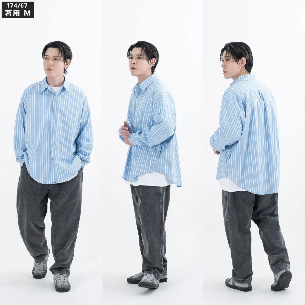 二手 AGILITY Wide Tapered Jeans 黑色 錐形打褶水洗牛仔褲-細節圖6