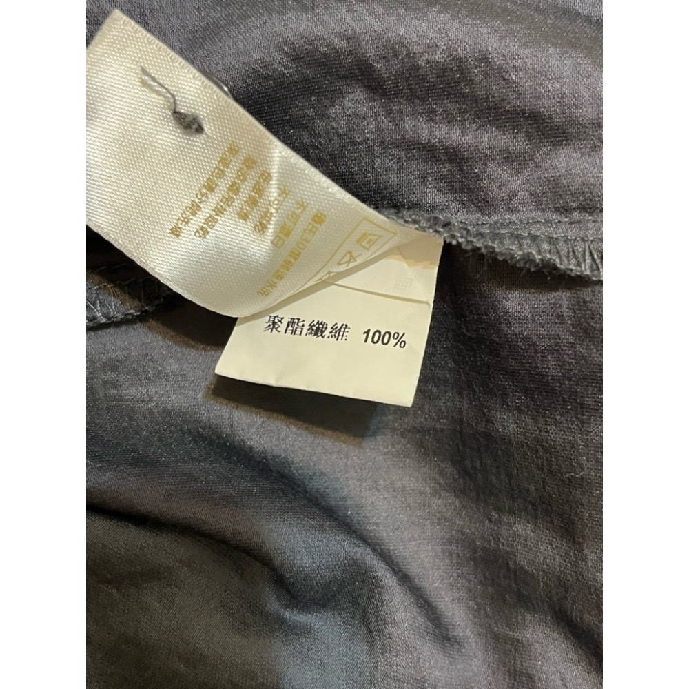 二手 Meier.Q 透肌 透膚 微光澤 長袖 襯衫 深灰 Size S 雪紡 薄透 涼爽-細節圖5