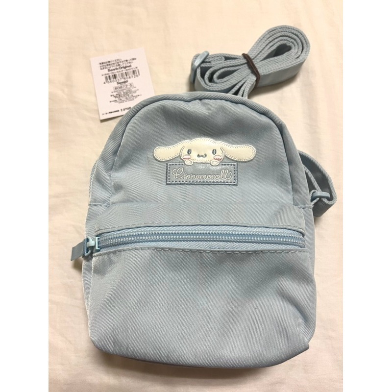 二手 日本帶回 大耳狗 玉桂狗 sanrio 三麗鷗 兒童斜背包 肩背包 側背包 包包 迷你側背包-細節圖2
