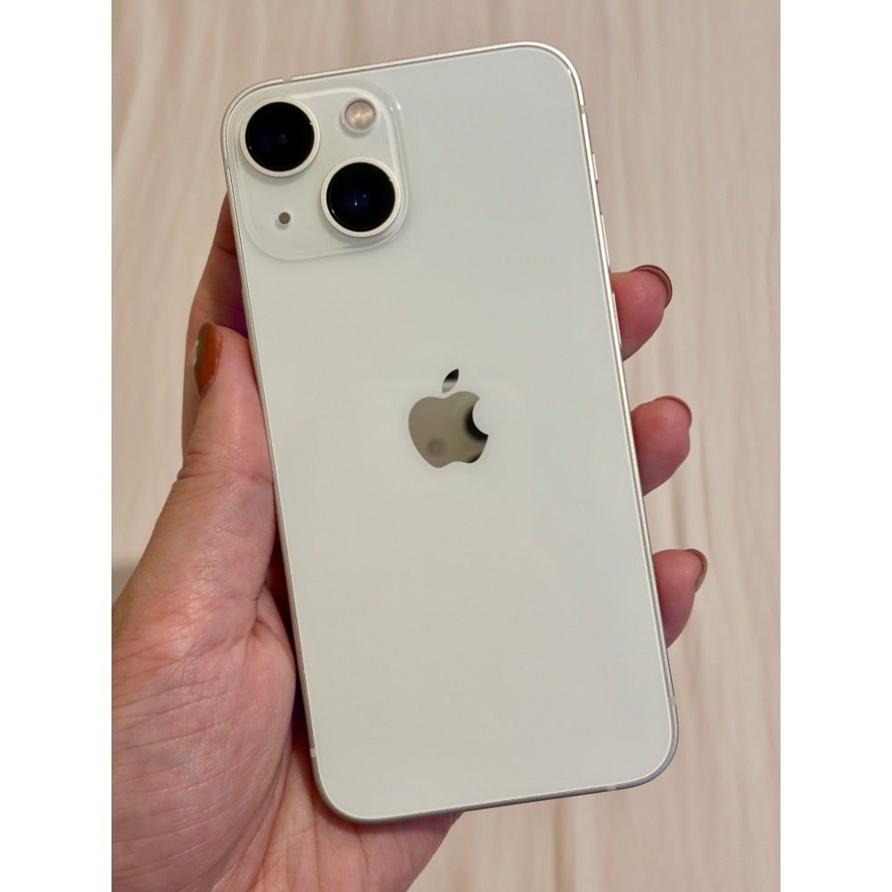 二手 外觀漂亮 APPLE 蘋果 iPhone 13 mini 白色 星光色 128G 5.4吋 智慧型手機-細節圖3