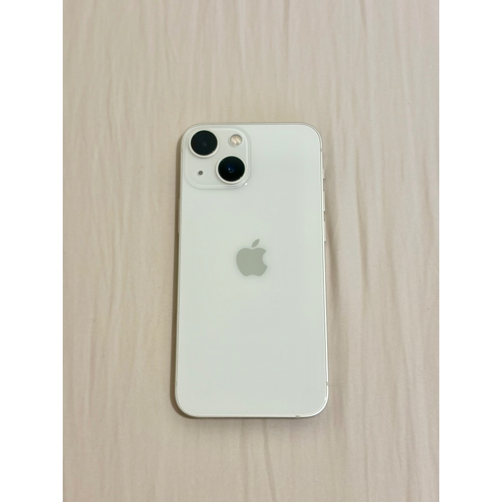 二手 外觀漂亮 APPLE 蘋果 iPhone 13 mini 白色 星光色 128G 5.4吋 智慧型手機-細節圖9