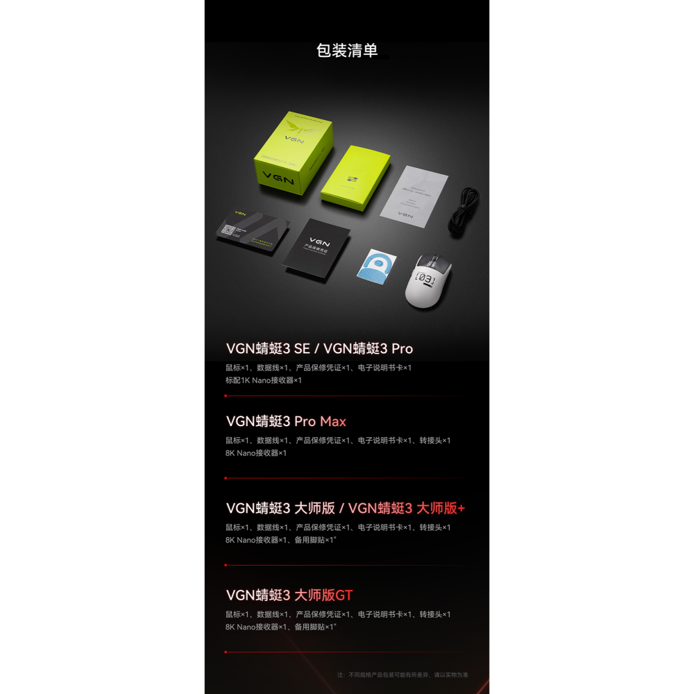 VGN 蜻蜓3 Dragonfly3 無線電競滑鼠-細節圖4