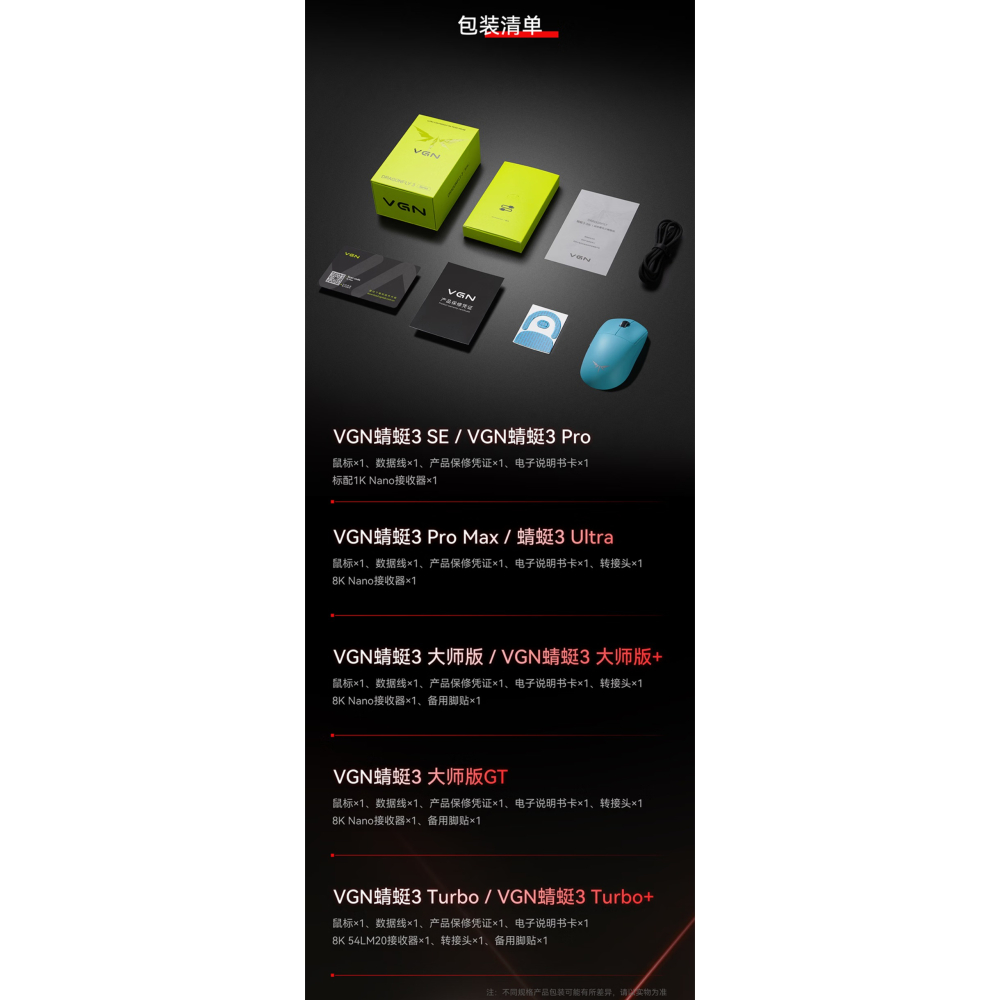 VGN 蜻蜓3 Dragonfly3 無線電競滑鼠-細節圖4